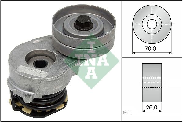 WILMINK GROUP Натяжная планка, поликлиновой ремень WG1253493